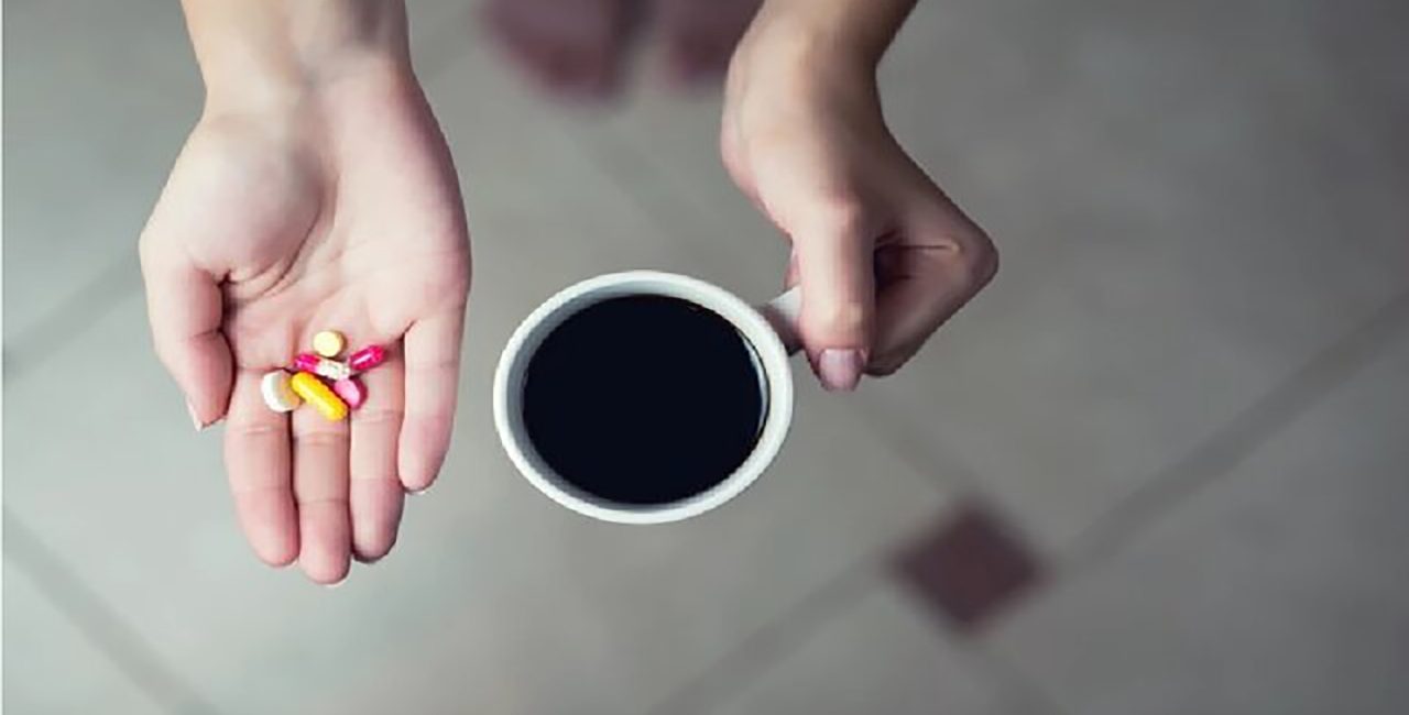 قهوه و آنتی‌بیوتیک
