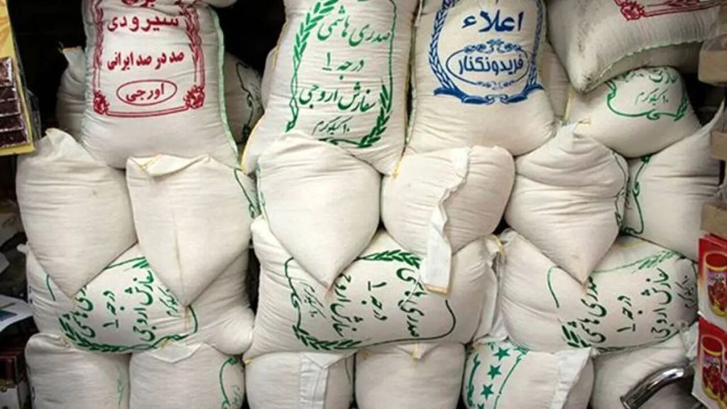 واردات ۱٫۵ میلیون تن برنج